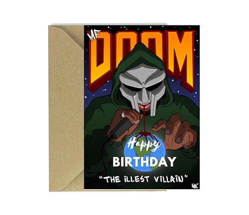 Doom Birthday Card A5 - Cards And Tags UK Ltd #